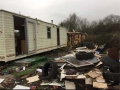 dismantle caravan