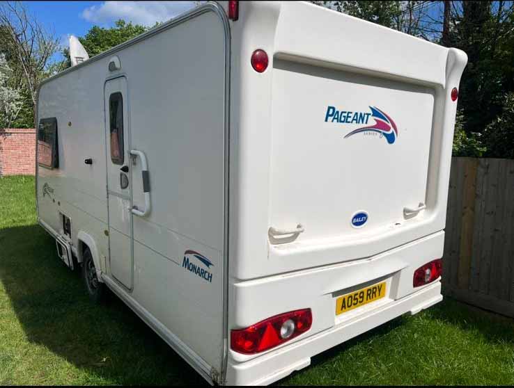 Caravan_back | Scrap My Caravan Pageant touring caravan