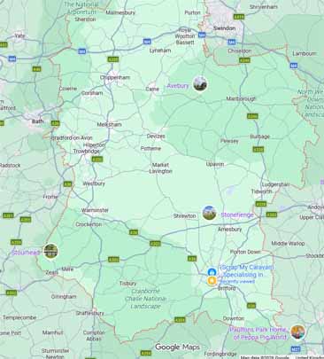 map of Wiltshire