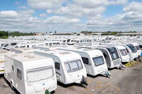 Scrap My  Caravan provides a removal service from caravan storage facilites Nationwide