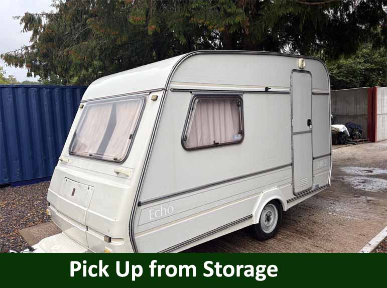 Scrap My Caravan picks up caravans from storage facilities