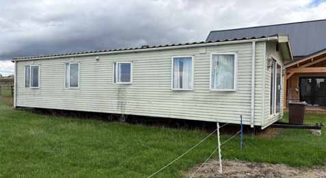 Static caravan dismantling service at Scrap My Caravan